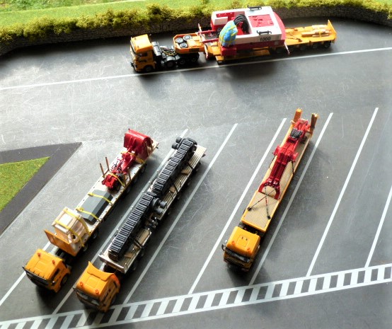 le convoi prêt pour Ezanville