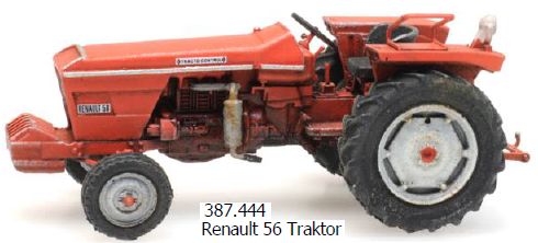 Enfi!n un tracteur RENAULT, merci ARTITEC