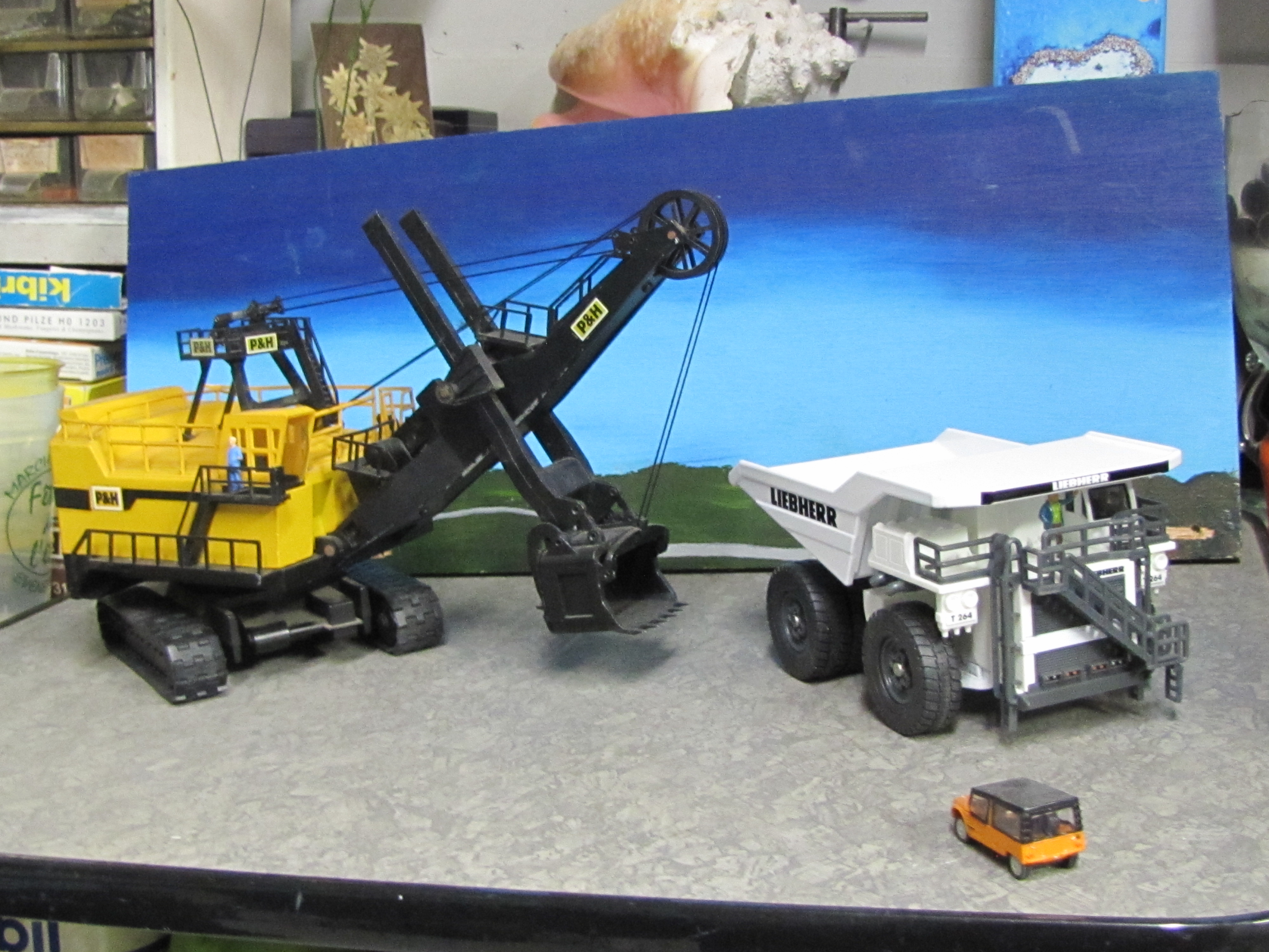 Pelle OCK ET dumper liebherr