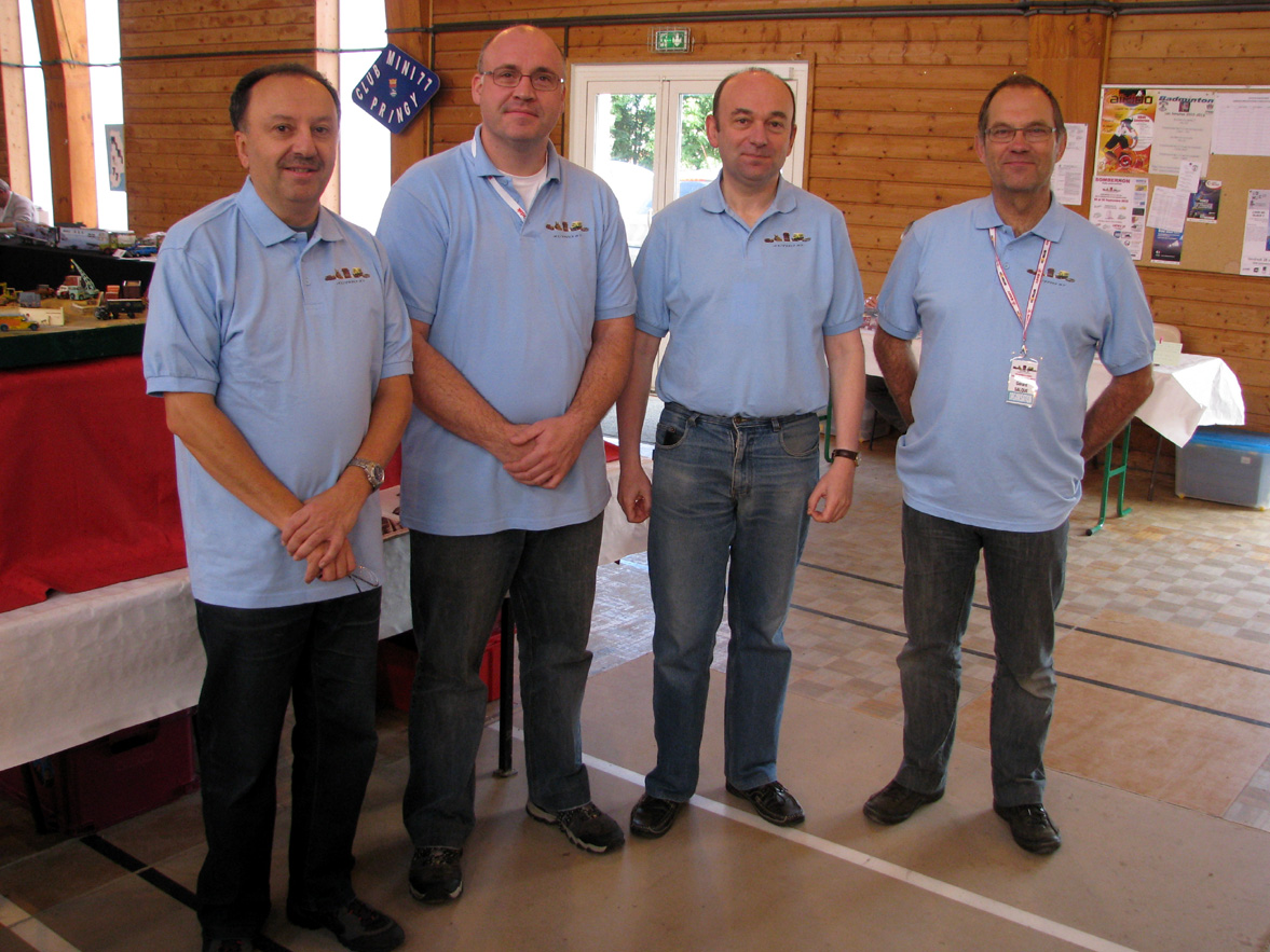 De gauche à droite: Ph. NARBONI, L. PRUDHOMME, Ph. DEFIOLLE et G. SALQUE