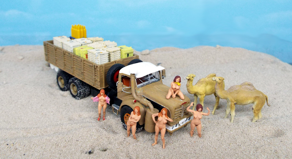 ATTENTION aux pièges que l'on peut trouver dans le désert.......à moins que ce soit des mirages ?