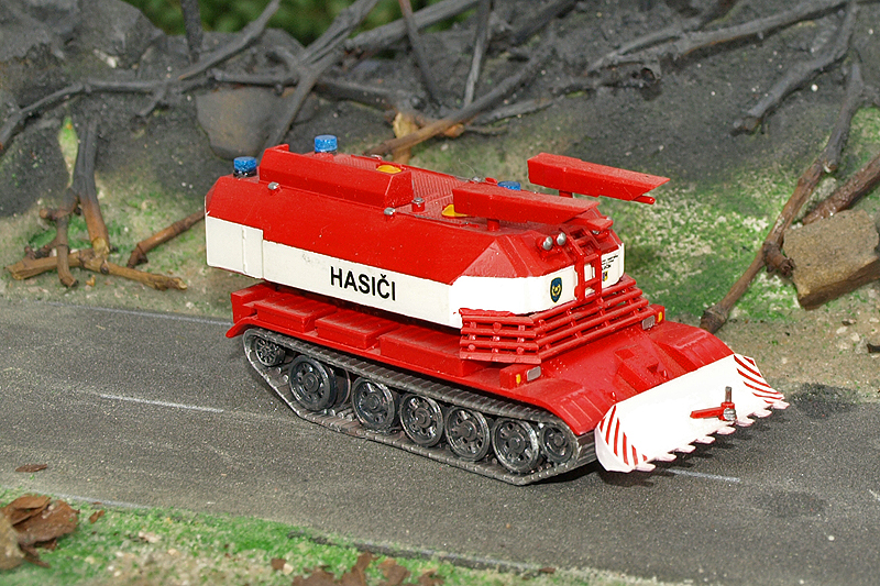 T55 en service pour les pompiers tchèques