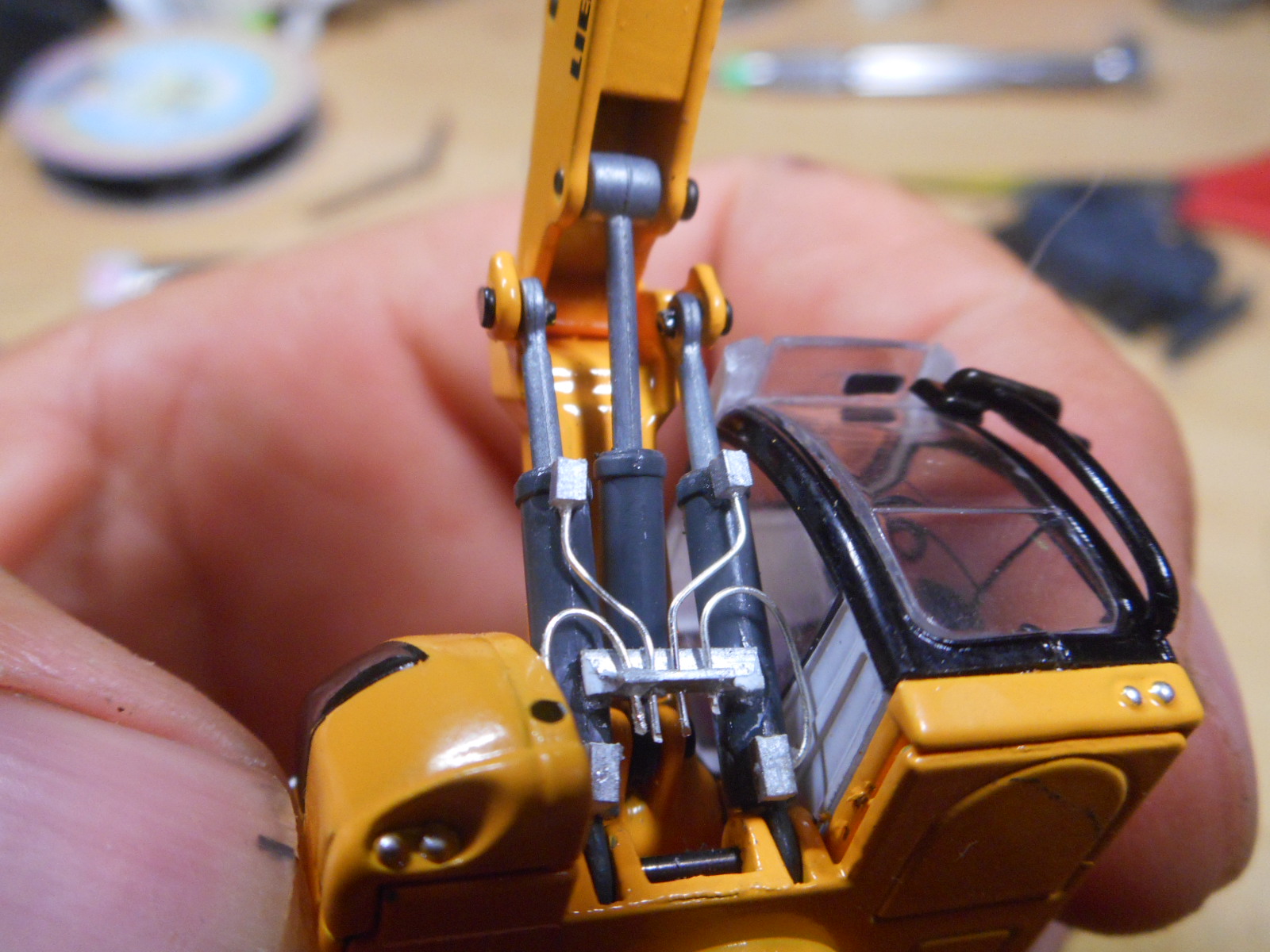 vérin de flèche fini