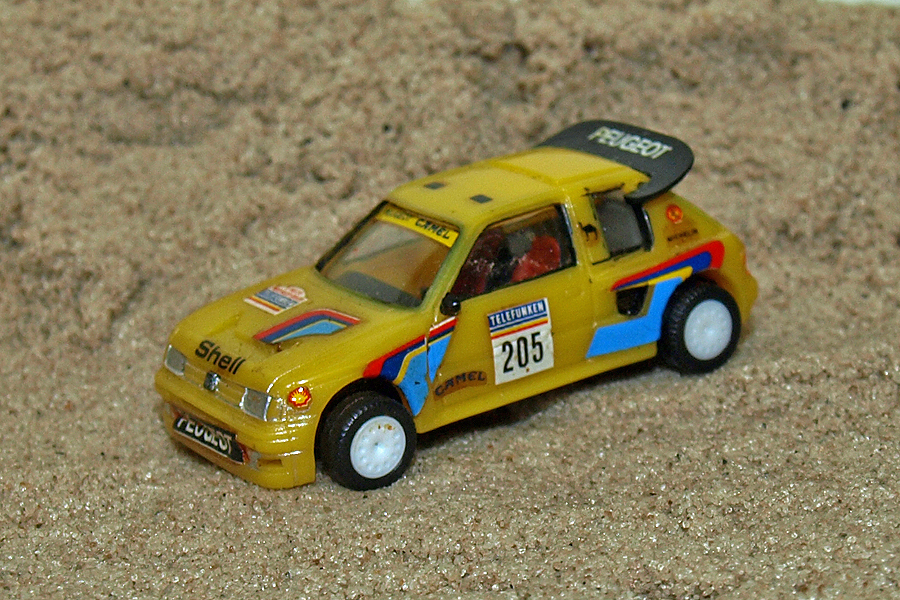 Miber/ Paris- Dakar 1087 /Peugeot 205 Turbo