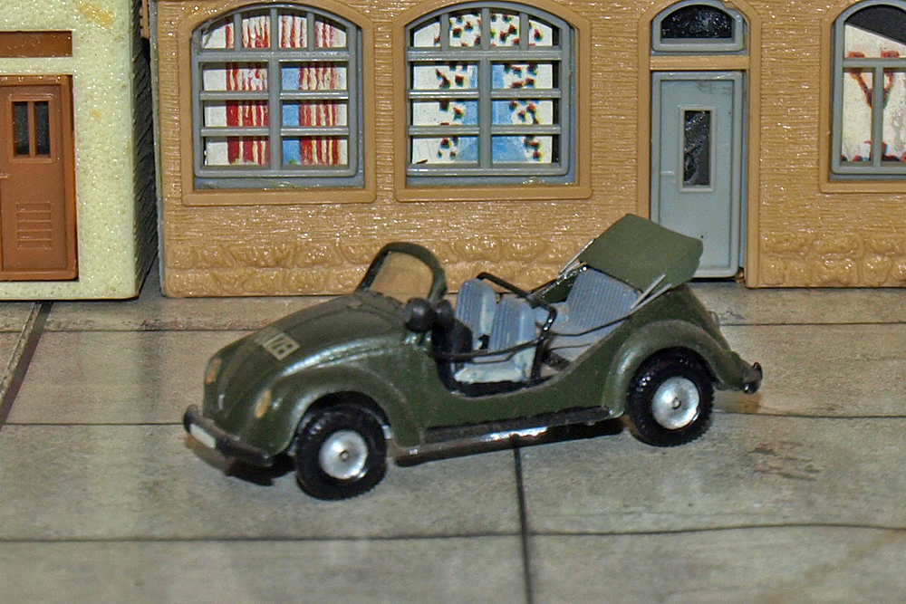 Voiture de police Volkswagen, année de construction vers 1950