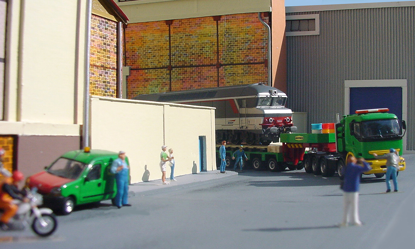 Sortie du dépôt: pour la diesel ça passe facilement