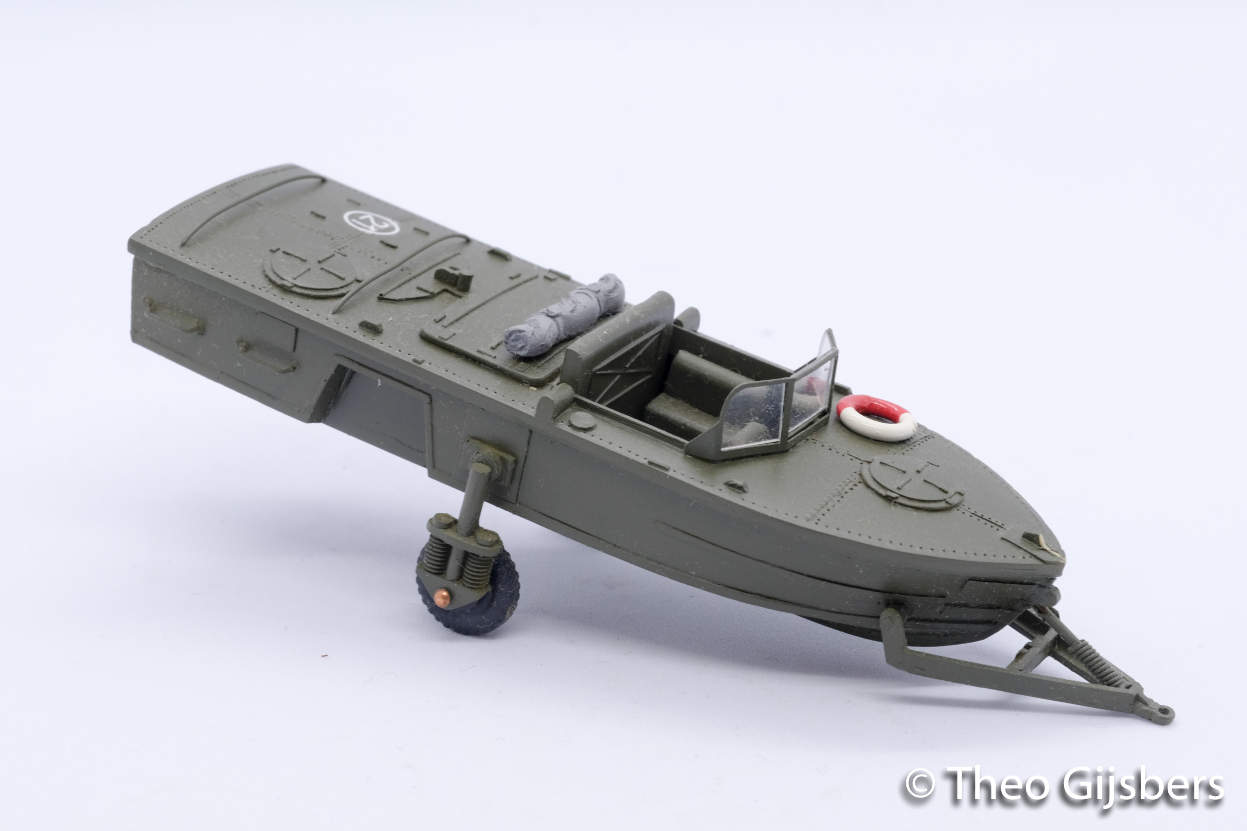 Bateau "wheeled"