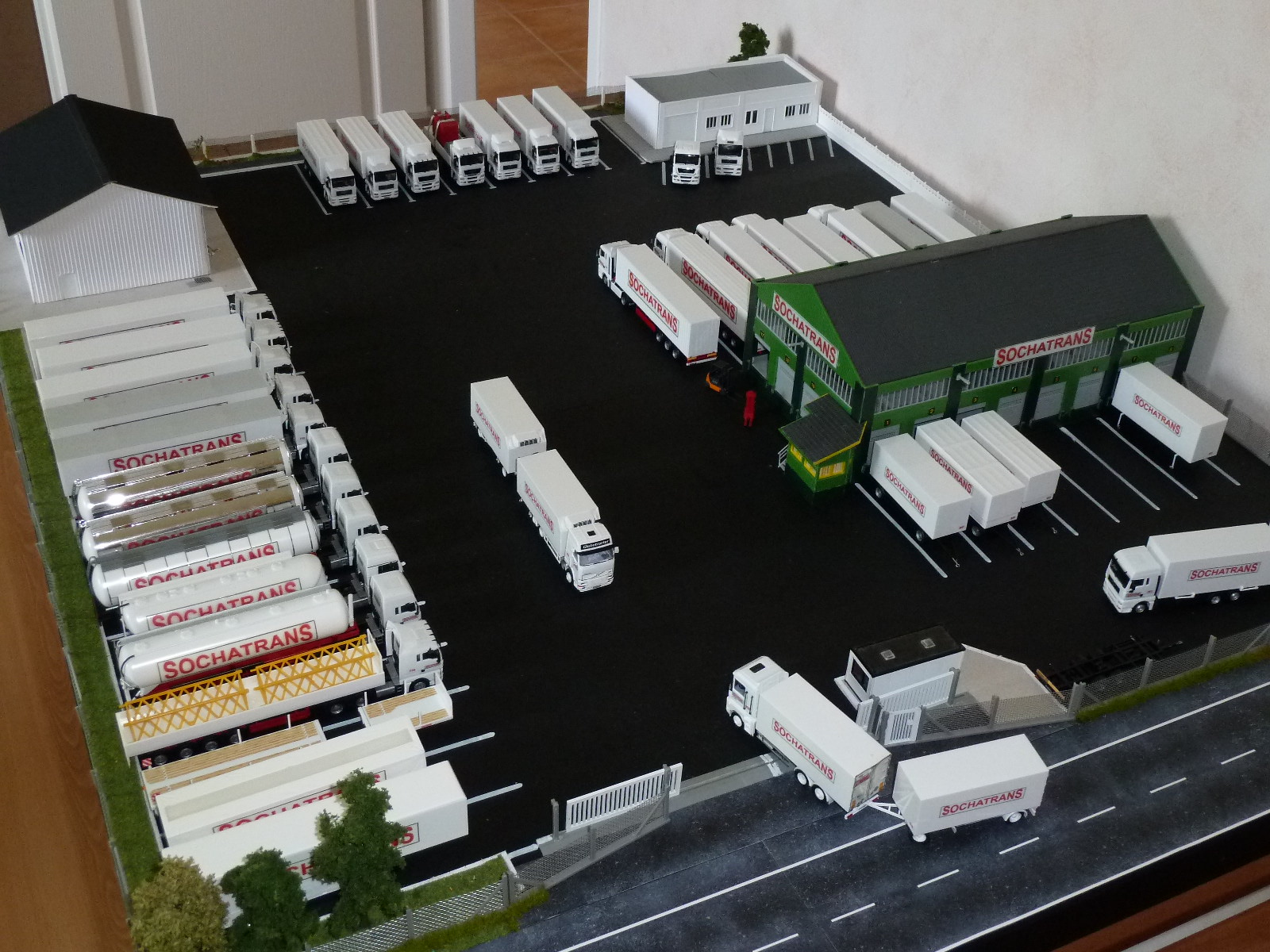 le parc aux anciennes couleurs