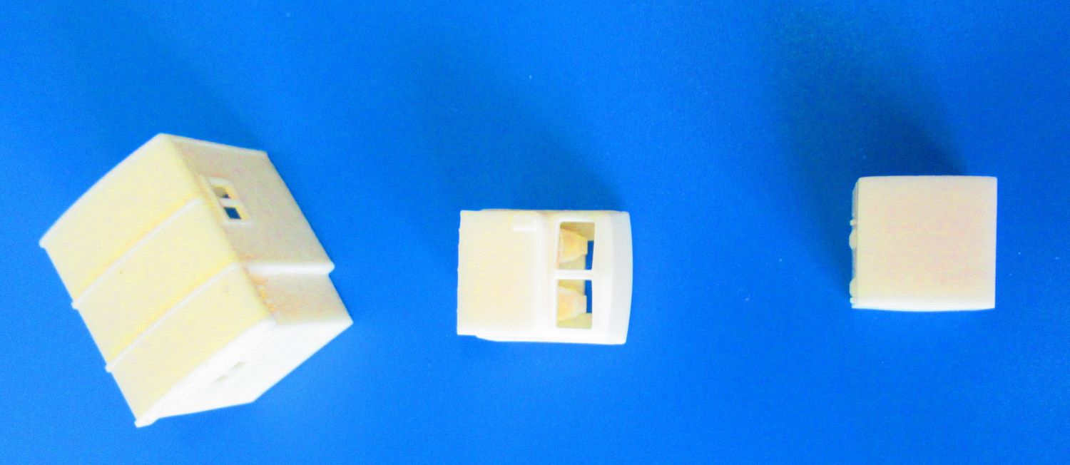 Pièces à peindre en blanc