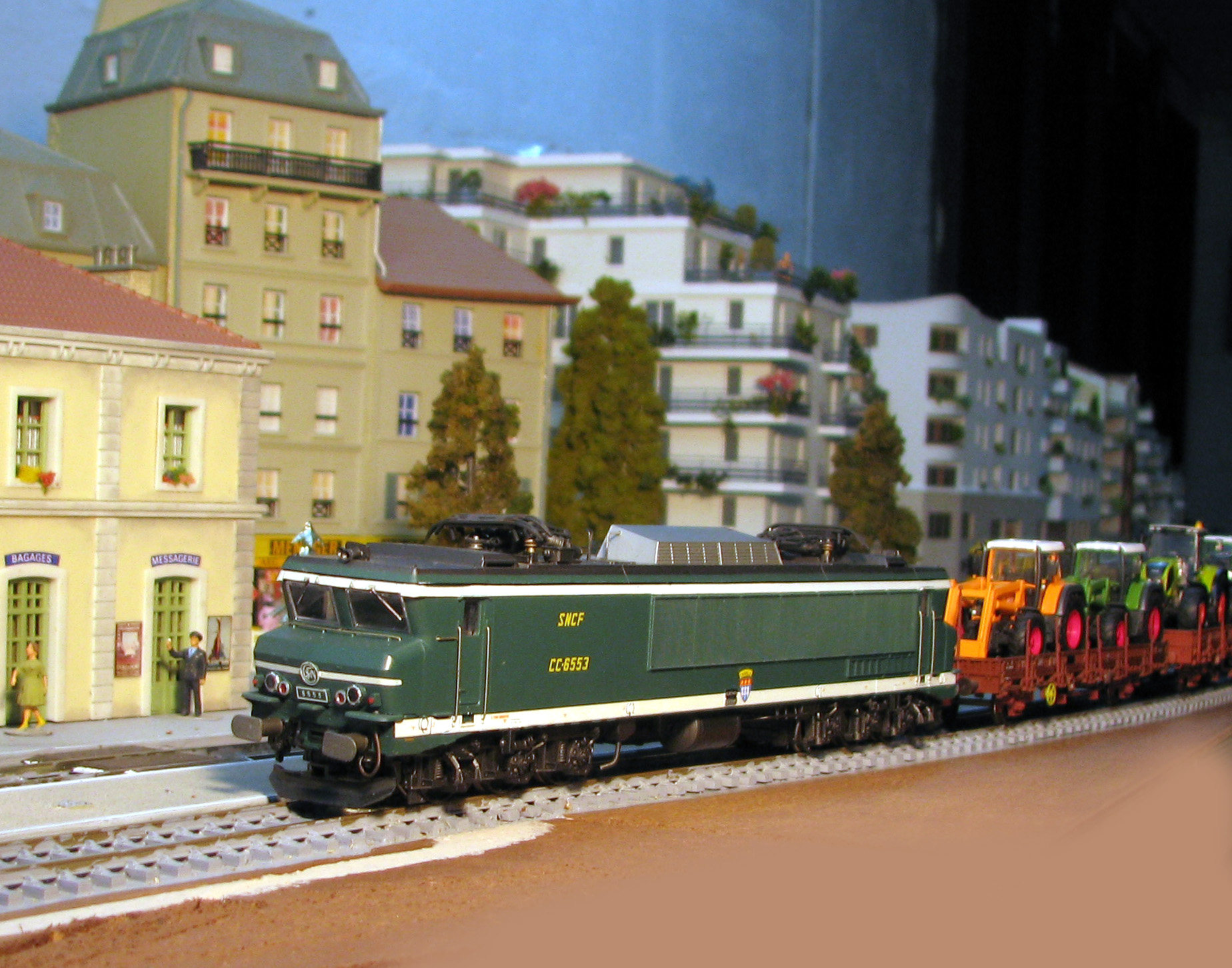 Nous allons attaquer la Maurienne, un CC 6500 troisième rail s'impose !
