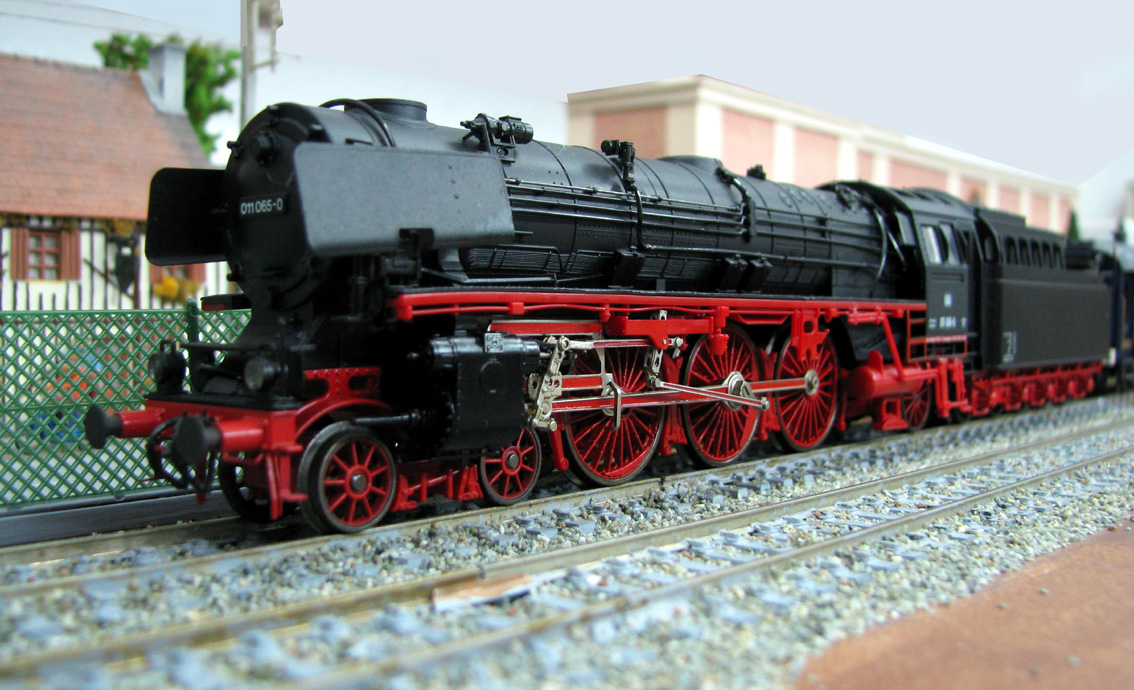 Encore une belle prise de vue de la locomotive 231 BR 11 de la Deutche Reichsbahn