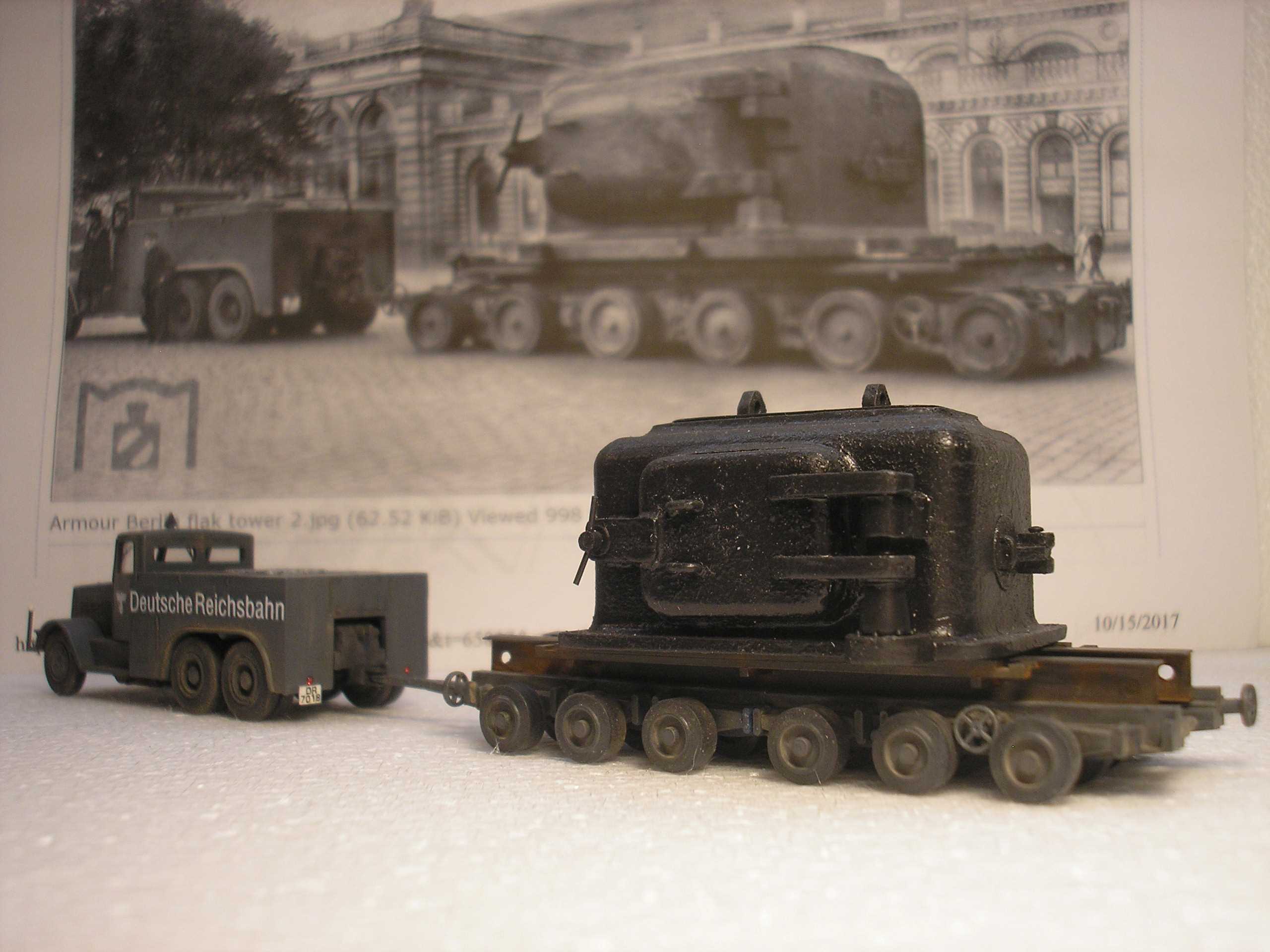 Kaelble ZG W2A 130(kibri) Culemeyer trailer (Wiking)