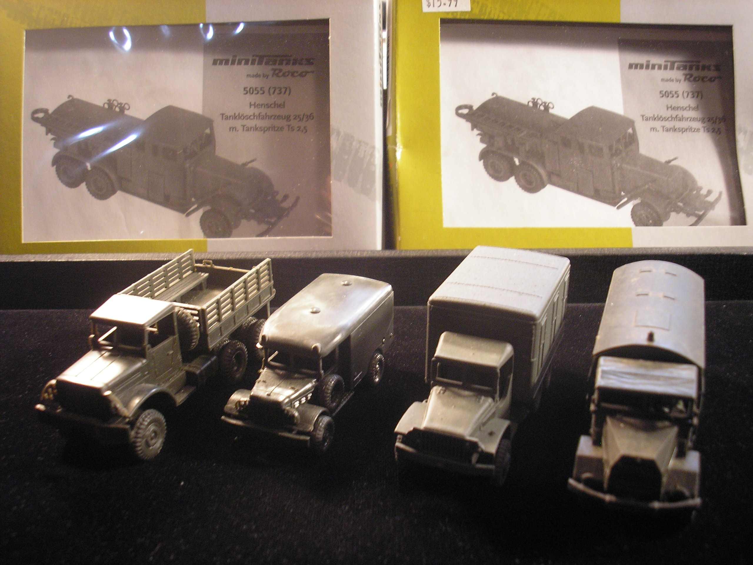 Foreground, all in used condition...perfect for my purposes.