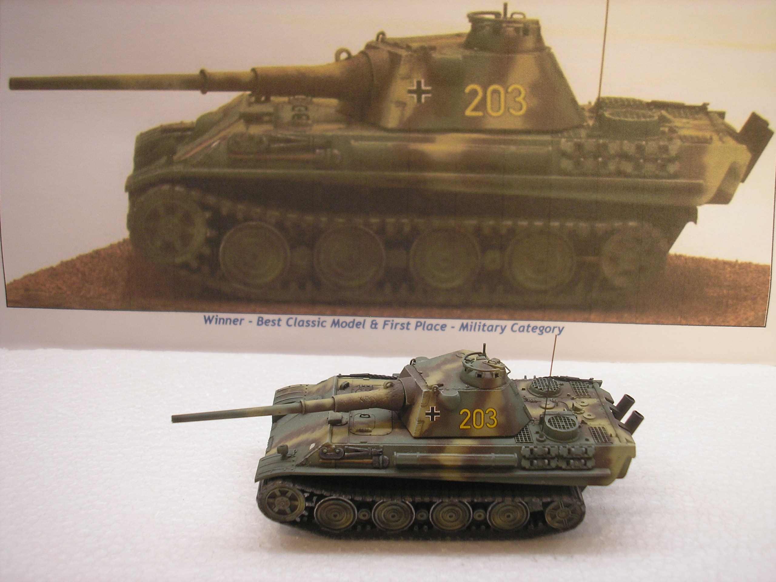 Trident Panther G reworked into a Panther ll prototype