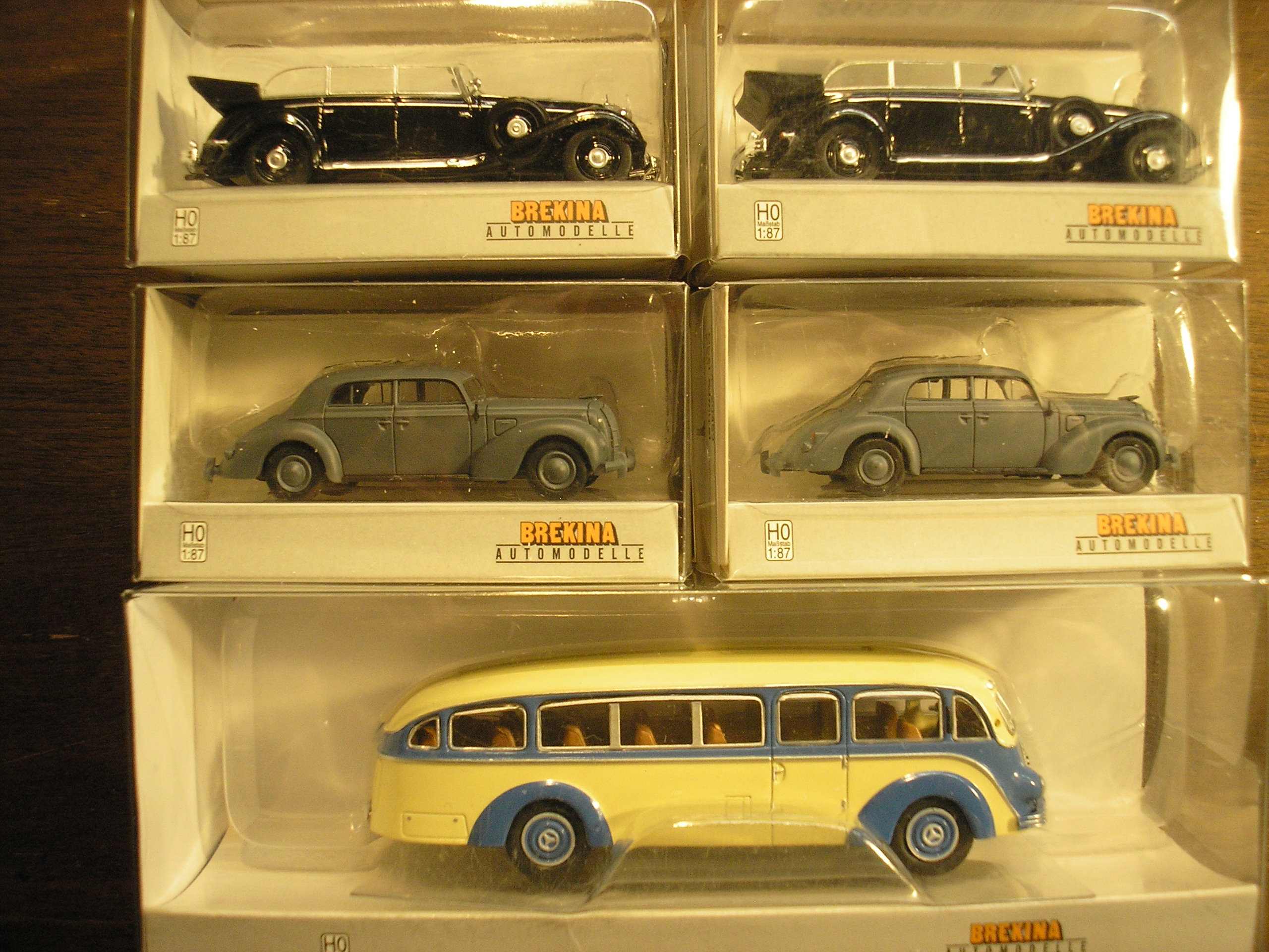 MB 770K, Opel Admiral and MB 3500 Bus