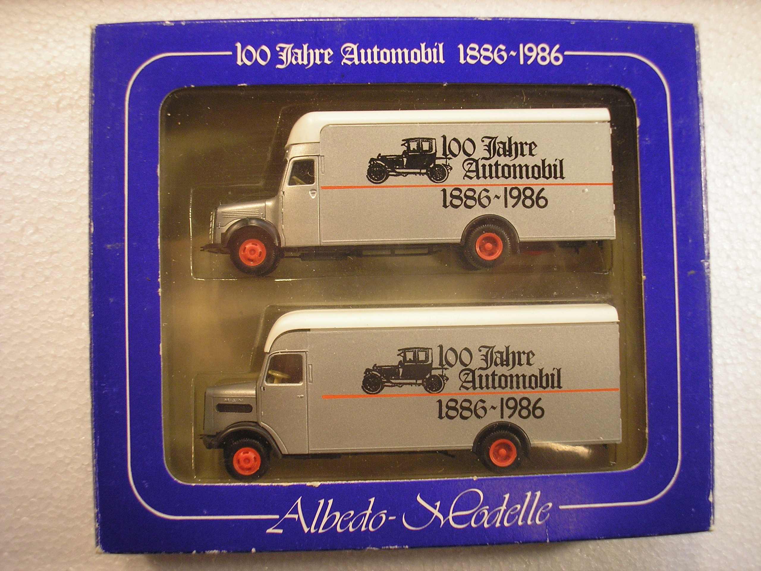 Albedo Automobile Anniversary Set from 1986!