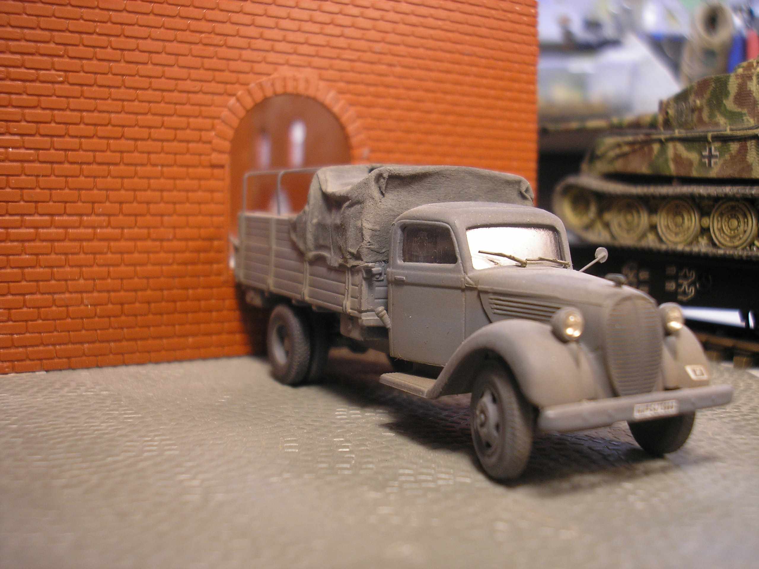 Ford V3000 3Tonner with tissue tarp  ADP Model