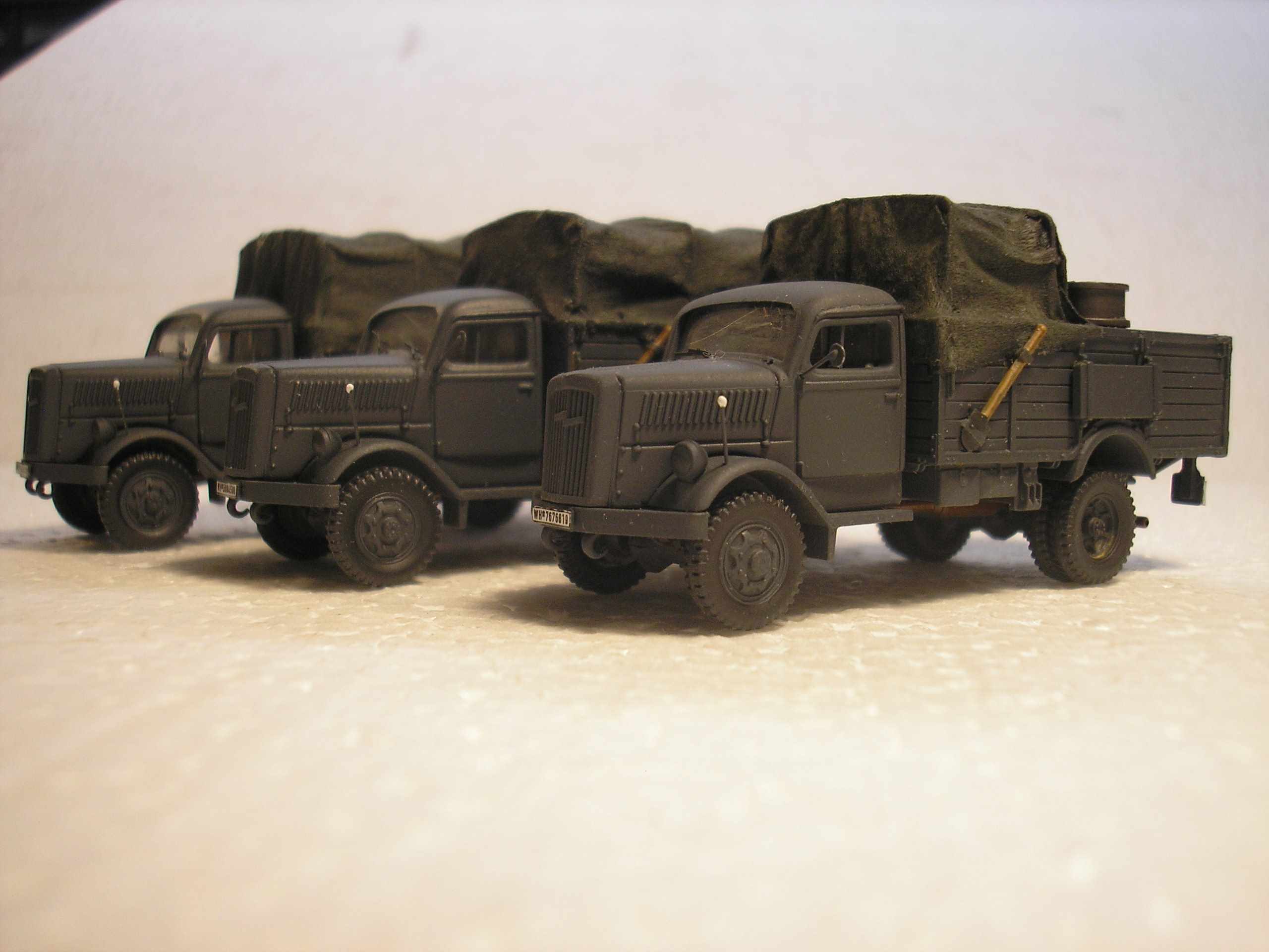 Opel Blitz X3 Tissue Tarp ROCO