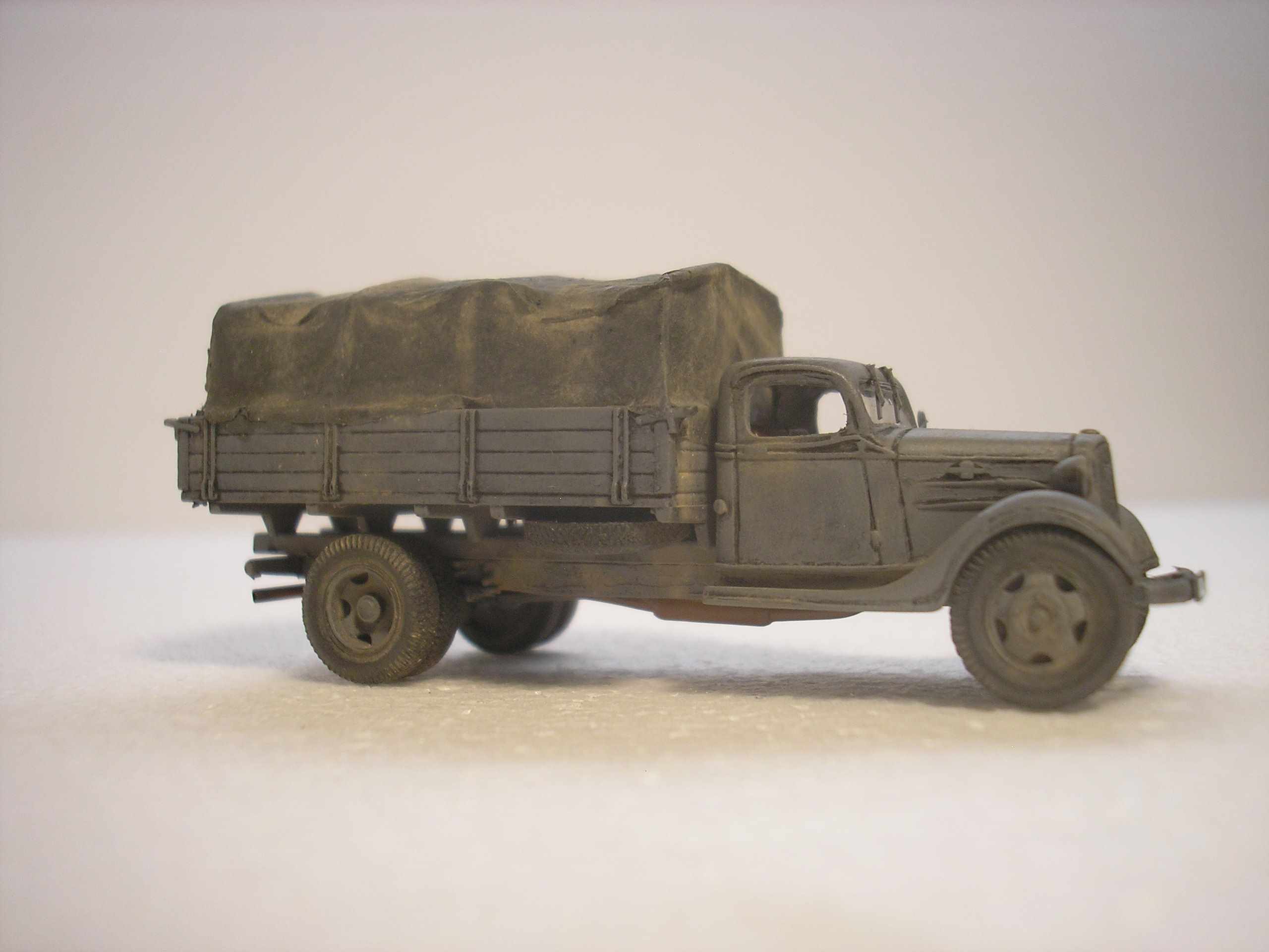 Chevrolet 3Ton Tissue Tarp  Sylvan Scale model