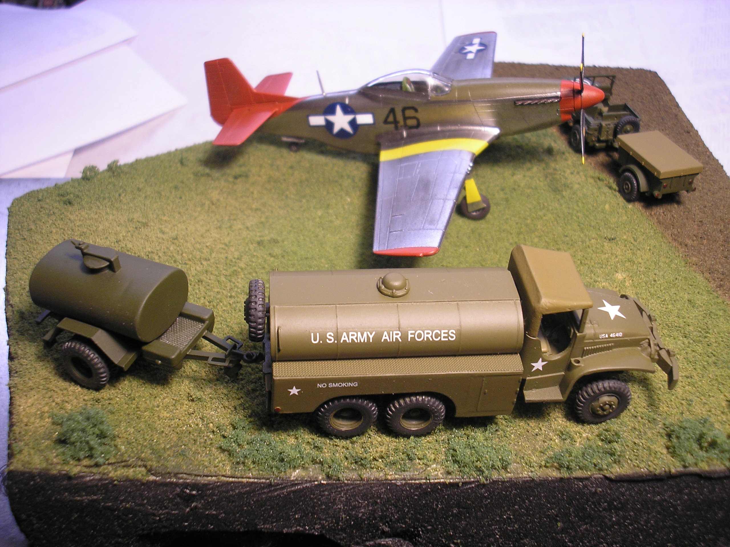 ROCO 6X6 water truck modification to Fuel truck