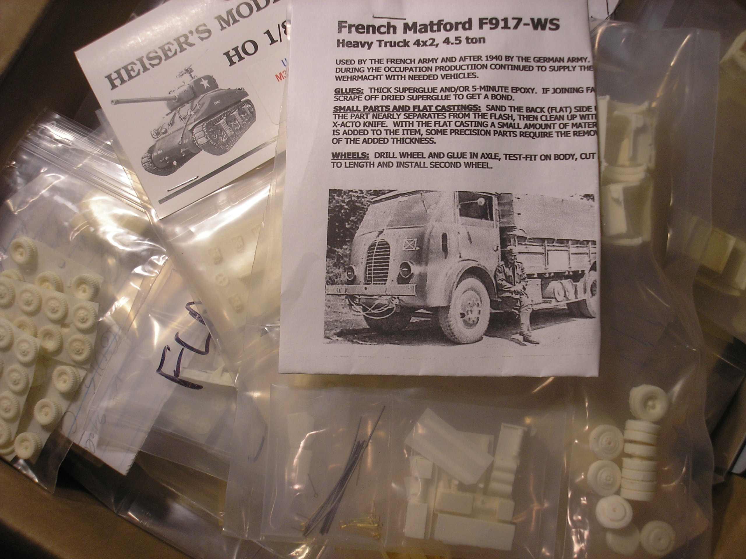 Resin Kit Heiser's Matford 917