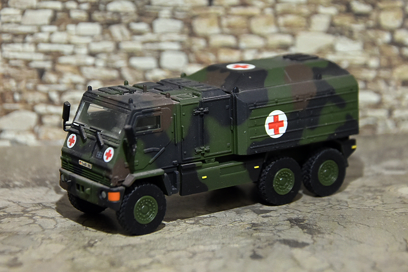 Véhicule sanitaire blindé Dingo de la Bundeswehr allemande