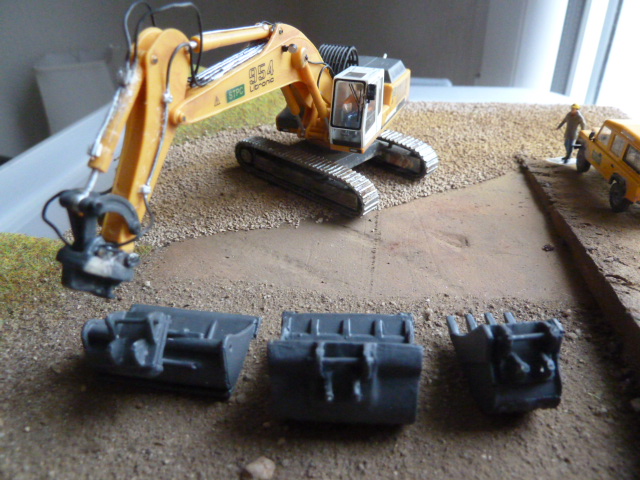 Liebherr 954 et son équipement