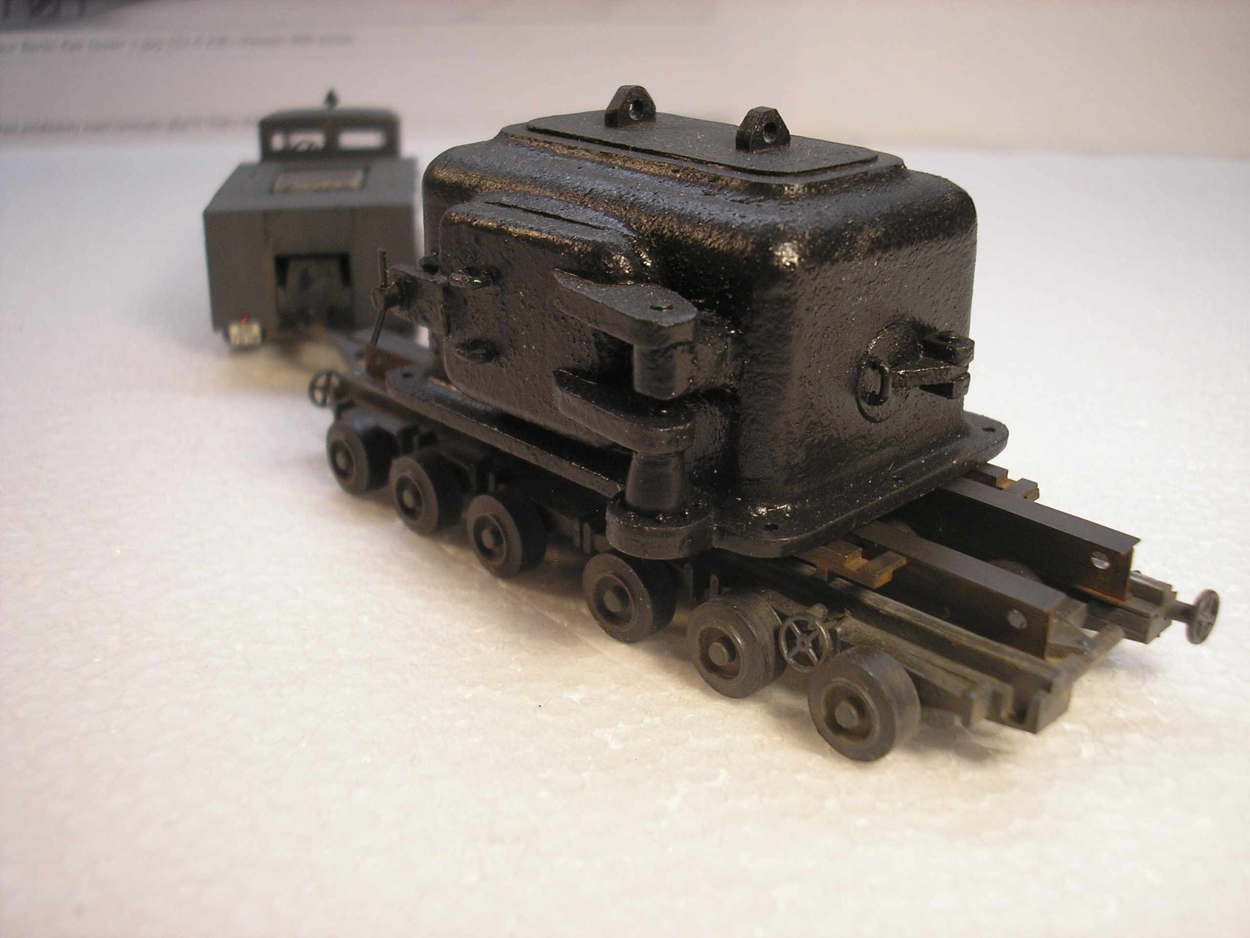 WIKING Modified 80 ton Cuelmeyer Trailer & Elevator Cap