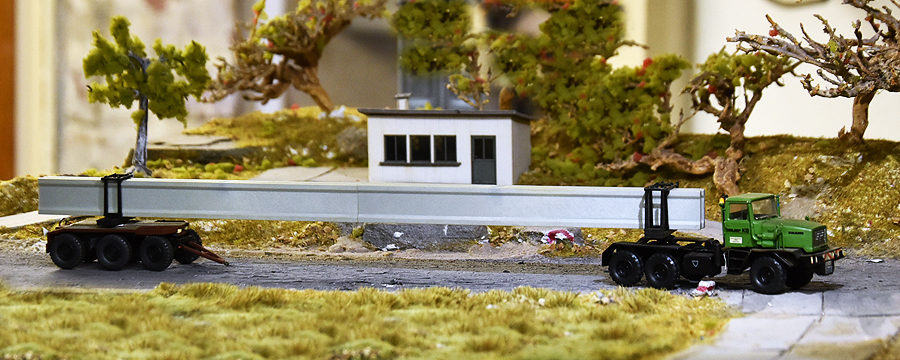 Eléments préfabriqués en béton de grande longueur