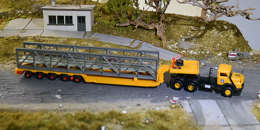 Une passerelle en voyage