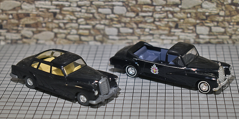 M.B. Berline avec toit ouvrant et M.B. Landaulet