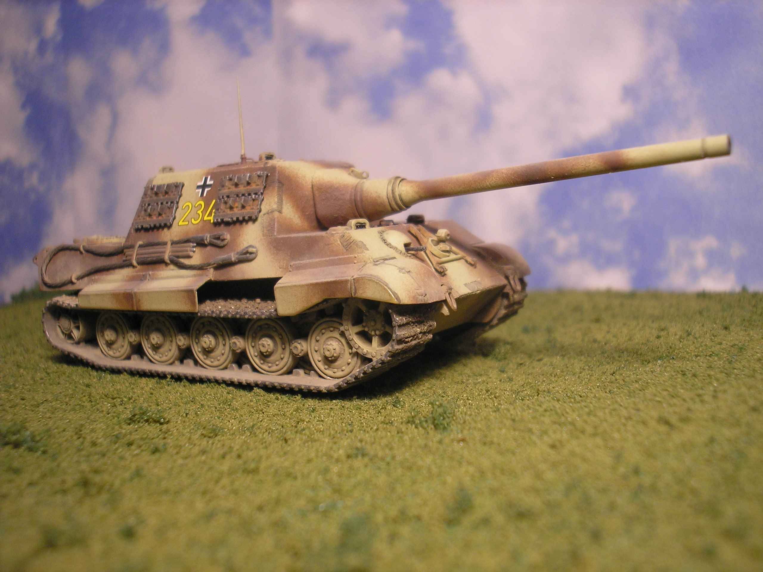 HERPA Minitanks Jagdtiger (Hunting Tiger)