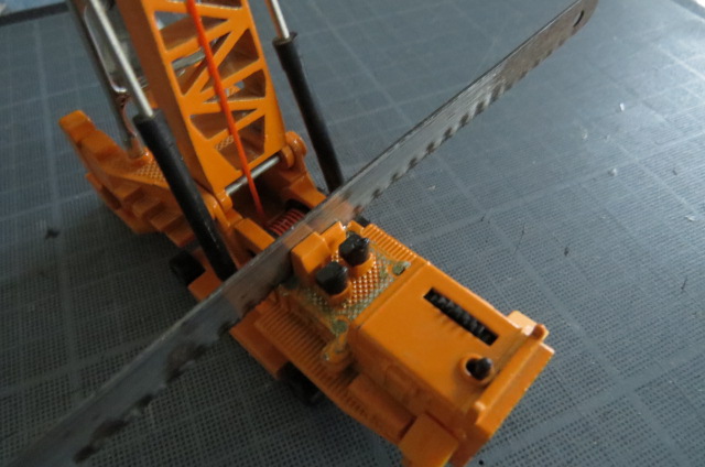 encoche pour la cabine