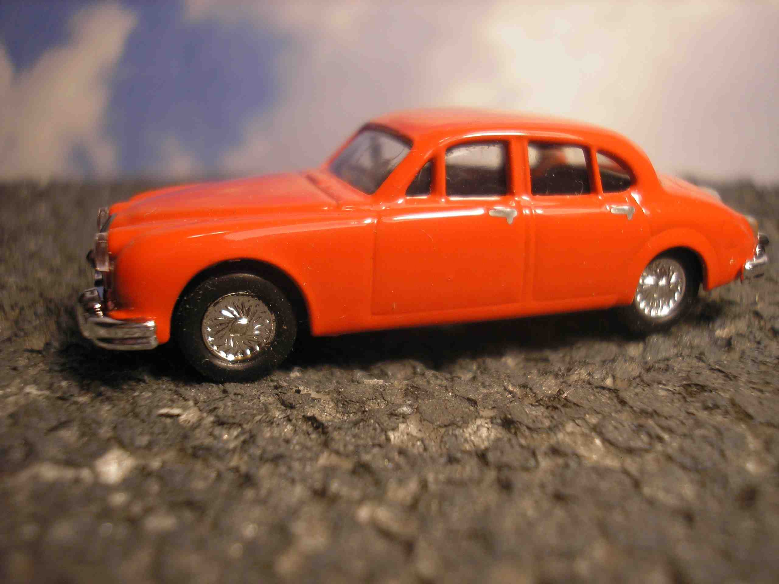 Malibu Red Sedan