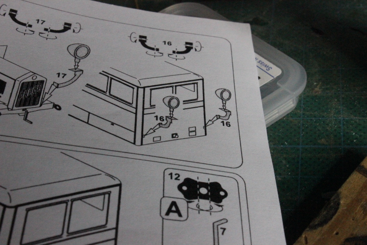 le bout de notice qui correspond